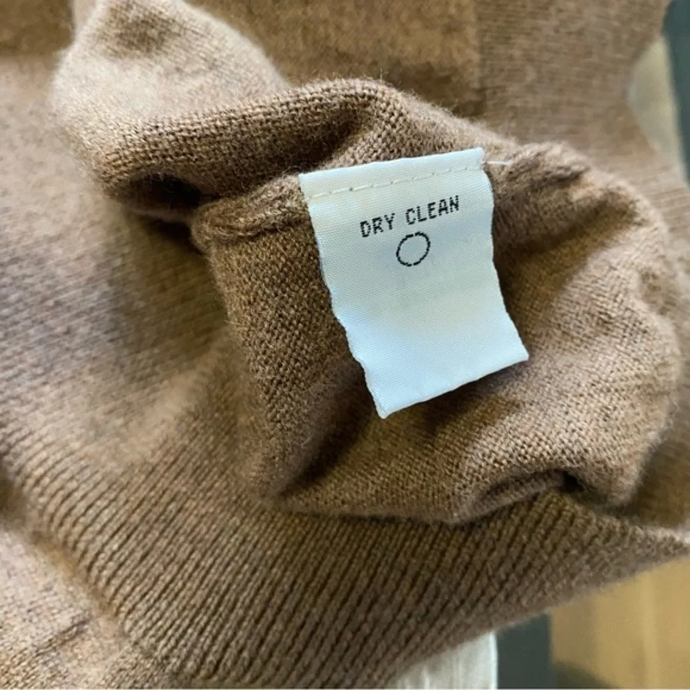 Bobby Jones Brown Merino Wool V-neck Sweater
